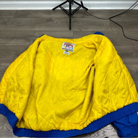 Vintage Y2K Nutmeg Jeff Gordon Nascar Racing Jacket Insulated Full Zip Men’s XXL - Picture 15 of 16